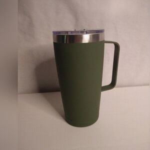 Nwot Matte Army Green Tumbler Travel Mug